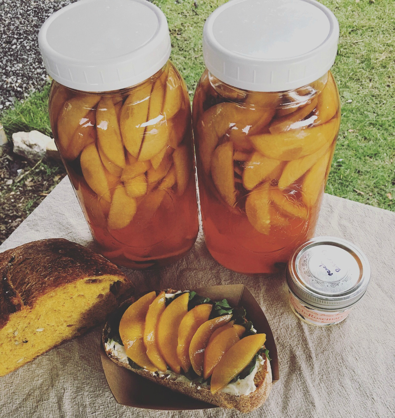 2016-07-21 Chef Ladd Pickled Peach Sliders EAV