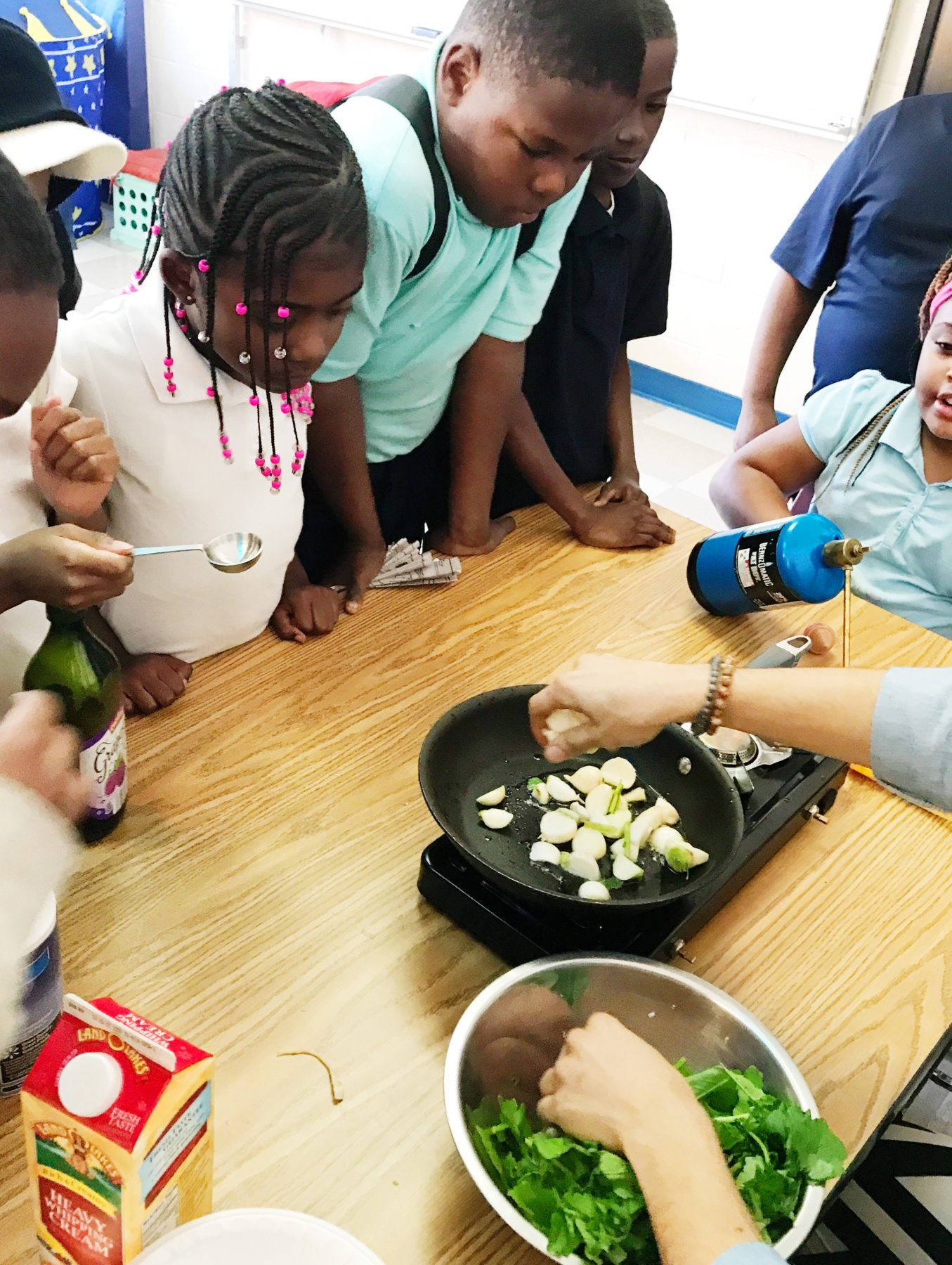 Outreach Highlight: Kindezi School Cooking Classes - Community Farmers ...