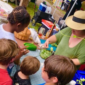 market chef taylor mead ched demo samples kids children